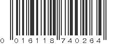 UPC 016118740264