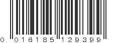 UPC 016185129399