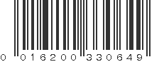 UPC 016200330649