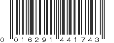 UPC 016291441743