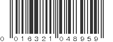 UPC 016321048959