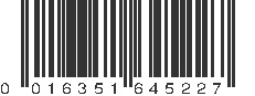 UPC 016351645227