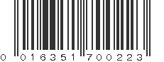 UPC 016351700223