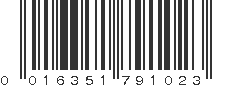 UPC 016351791023