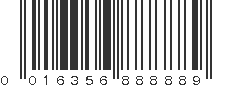 UPC 016356888889