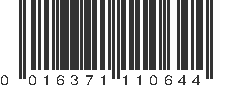 UPC 016371110644