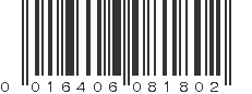 UPC 016406081802