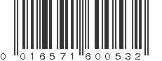 UPC 016571600532