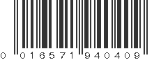 UPC 016571940409