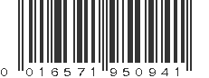 UPC 016571950941