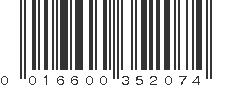 UPC 016600352074