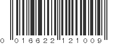 UPC 016622121009