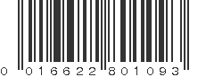 UPC 016622801093