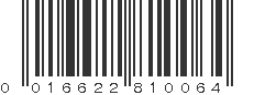 UPC 016622810064