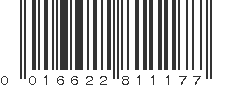 UPC 016622811177