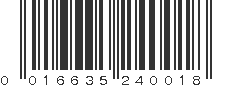 UPC 016635240018