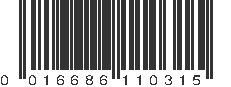 UPC 016686110315