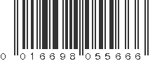 UPC 016698055666