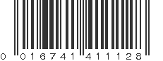 UPC 016741411128