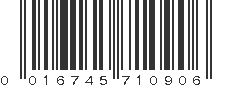 UPC 016745710906