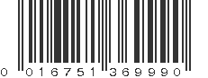 UPC 016751369990