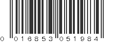 UPC 016853051984