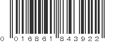 UPC 016861843922