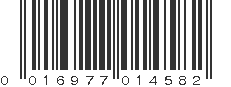 UPC 016977014582