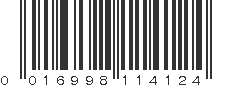 UPC 016998114124