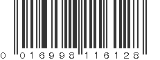 UPC 016998116128