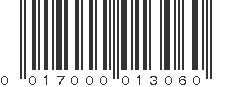 UPC 017000013060