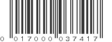 UPC 017000037417