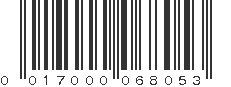 UPC 017000068053