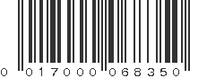 UPC 017000068350