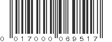 UPC 017000069517