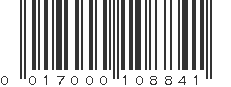 UPC 017000108841