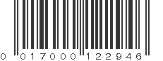 UPC 017000122946