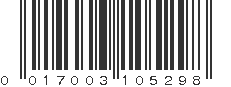 UPC 017003105298