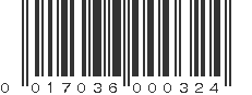 UPC 017036000324