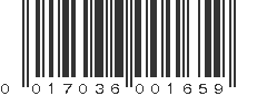 UPC 017036001659