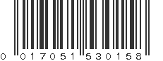 UPC 017051530158