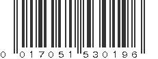 UPC 017051530196