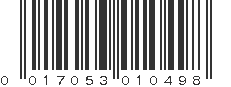 UPC 017053010498