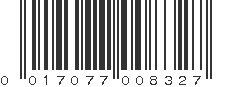 UPC 017077008327