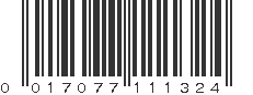 UPC 017077111324