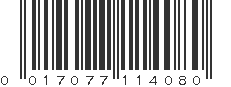 UPC 017077114080