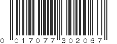 UPC 017077302067