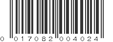 UPC 017082004024