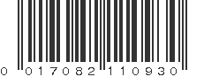 UPC 017082110930