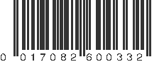 UPC 017082600332